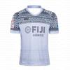 2026 New Fiji Rugby Large Size Jersey Men's Summer Breathable Quick Dry Outdoor 3D Printed Casual Fitness T-shirt FamilyMatching