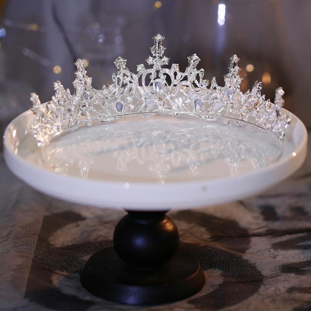 Crown Tiara Bride Wedding Hair Accessories Crown Princess Birthday Performance Headband Wedding Dress Accessories
