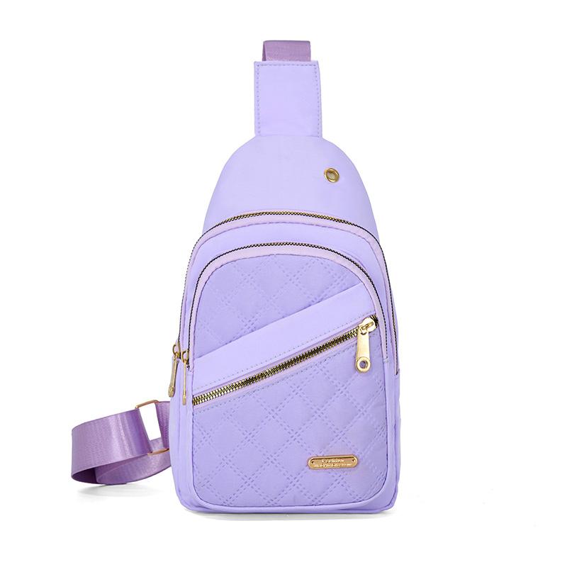 Ladies' Casual Chest Bag, Lightweight Comfortable Daily Use, Casual Outings Travel Bags, Women'S Versatile Shoulder Bag