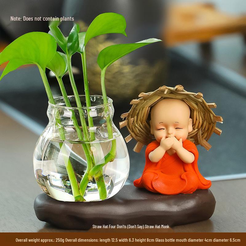 Creative Little Monk Desktop Ornaments for Home and Office Decor