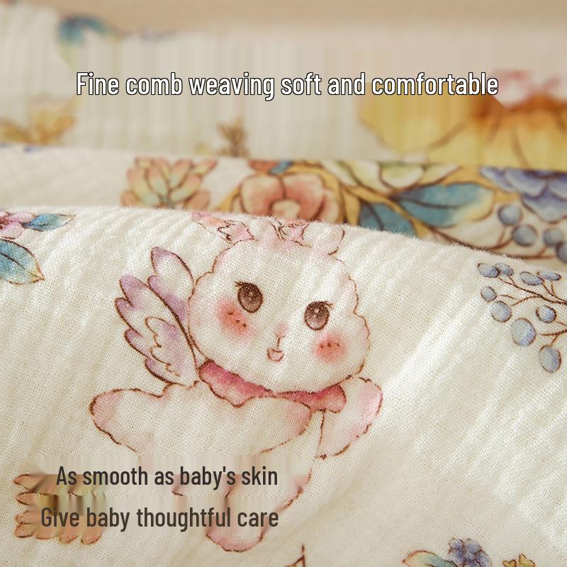 Premium Pure Cotton Newborn Swaddle: Thick Autumn/Winter Style with Plush Velvet for First Delivery Room Use