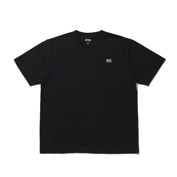 Official BT21 SEOUL EDITION 2nd Series Short Sleeve T-Shirt (Black / White) - Premium K-Heritage Streetwear