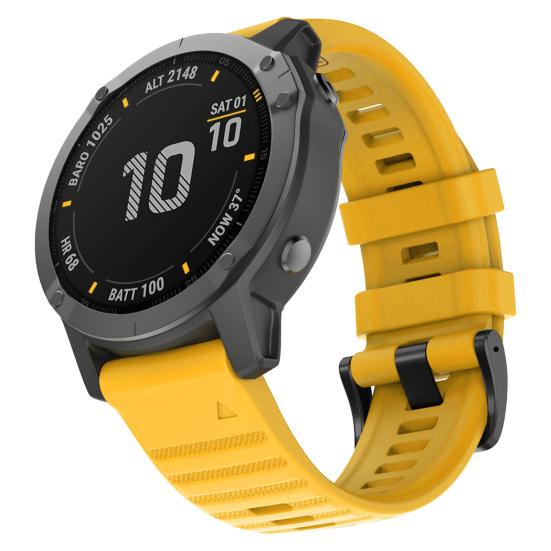 Watch Band Replacement Soft Silicone 22mm/26mm Quick Release Watchband Strap Garmin Fenix 6/Fenix6 Pro/Approach S60/Forerunner935/Forerunner945/Fenix5