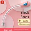 Electric Rear Garden Vibrating Beads Anal Plug Massager - Adult Female Pleasure Device