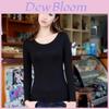 Casual Womens Long Sleeve T Shirt With Milk Silk Fabric For Spring And Fall Fashion
