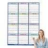 2026 Dry Erase Wall Calendar 24x36 Inch 12 Month Yearly Planner for Home Office School Teachers Students Kids Schedule Organizer