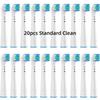 8/16Pcs Replacement Brush Heads for Oral B Electric Toothbrushes Floss Cross Action 3D Pro White Precision Standard Daily Clean