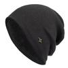 Simple Style Knitted Beanie Unisex Ski Beanie Hats Simple Thick Knitted Hat  Outdoor Sports
