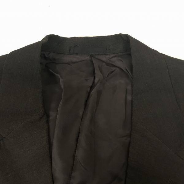 Made in Japan/ISSEY MIYAKE/Linen Blend Tailored Jacket/5/LL/Dark Brown/Spring/Summer Collection(USED)