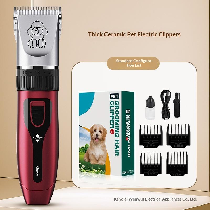 Multi-use hair clipper dog shaver pet electric clipper teddy cat shaving dog hair electric clipper hair removal