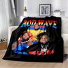 Rapper rod wave printed blanket Warm Flannel Blankets Soft and Comfortable blanket Home Travel Blanket bed linings Birthday Gift