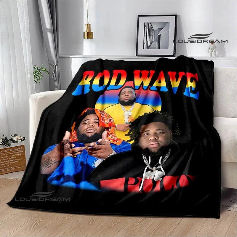 Rapper rod wave printed blanket Warm Flannel Blankets Soft and Comfortable blanket Home Travel Blanket bed linings Birthday Gift