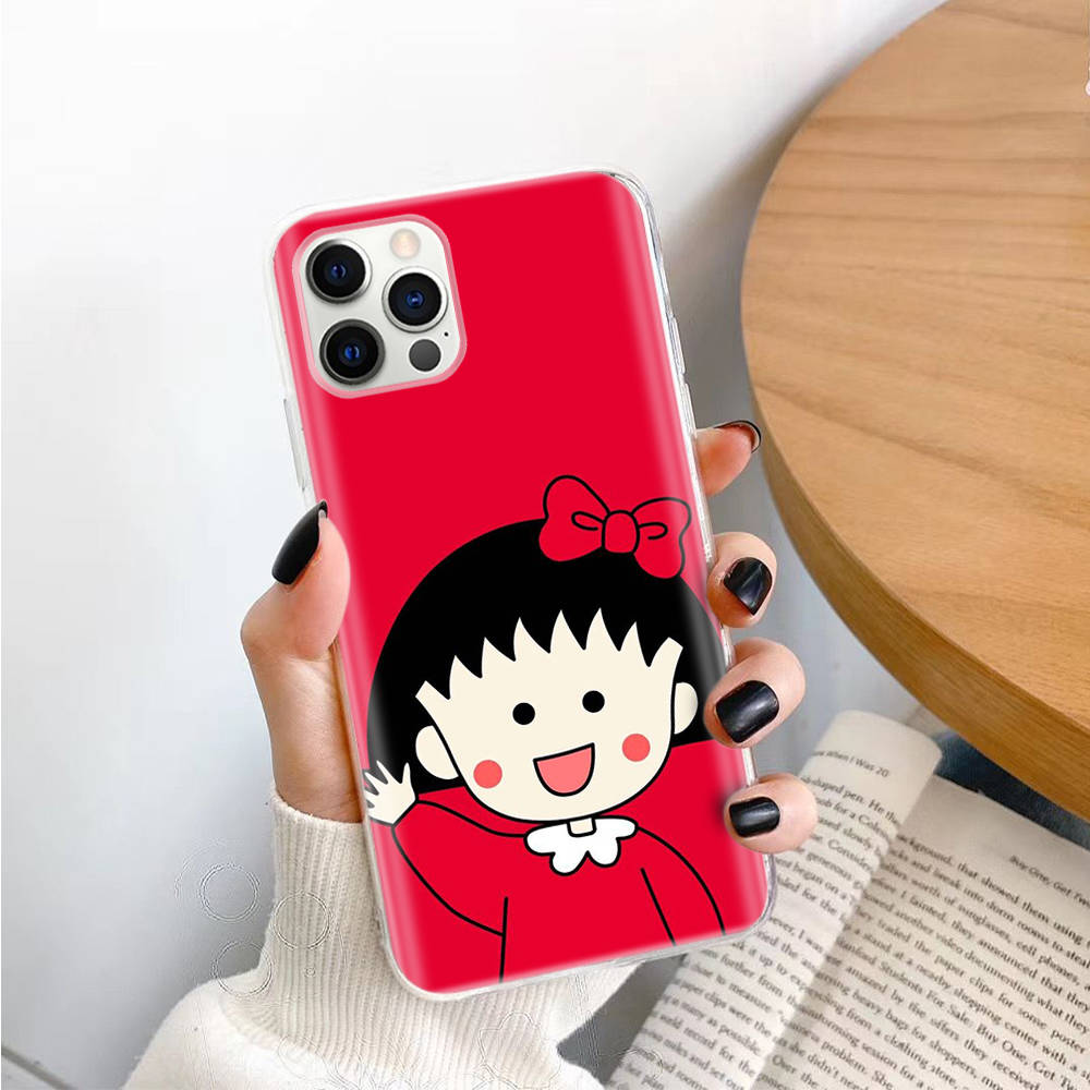 Sakura Momoko TPU Case for iPhone XR 7 8 14 15 11 12 13 X XS Pro Max Xiaomi Redmi 13C Note 9 Samsung A22 S23 S24 Ultra Plus VIVO