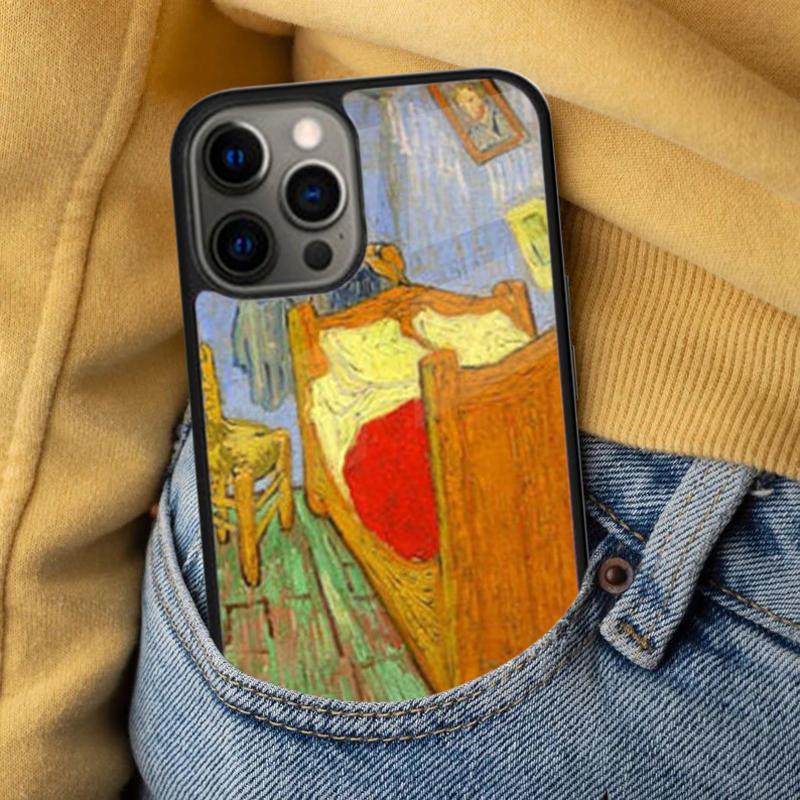 Vincent Van Gogh Soft Phone Case for iPhone 17 Air 16e Pro Max 15 Pro 13 14 Plus 11 12 MagSafe Magnetic Coque