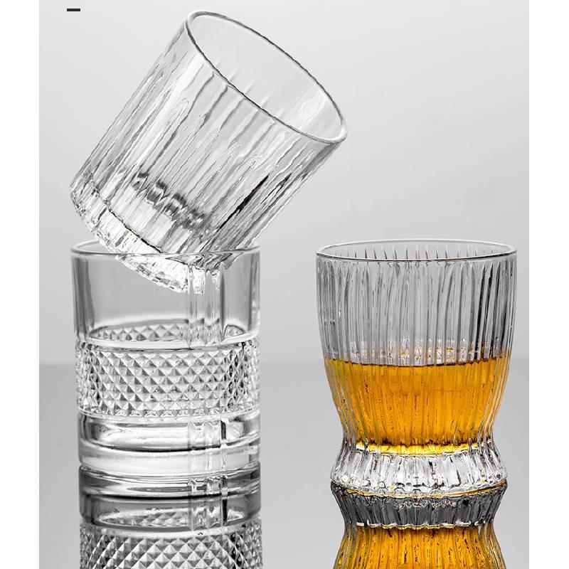 Stunning New Whiskey Glasses Set Of Six Elegant Large Capacity Barware