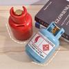 Creative Gas Tank Piggy Bank Coin Bank Bedside Ornament In Fire Extinguisher Shape