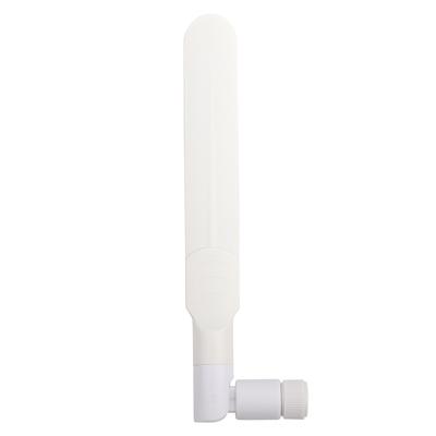 Omnidirectional 2.4G5G5.8G 8dbi Dual Band Wireless Wifi Network Card Antenna SMA Male (White)
