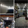 2023 12V 20LEDs Vnitřní osvětlení dodávky Bílá LED lampa Vodotěsná s LED Project Lens pro LWB Van Lodě Karavany Přívěsy Celling Light