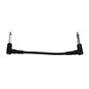 Universal Guitar Effect Pedal Instrument Patch Cable Right Angle Plug 15/20 Cm