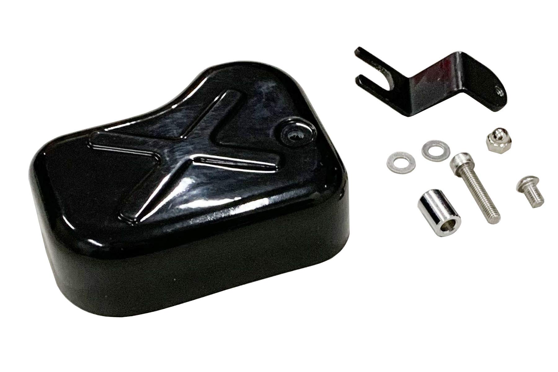 

Kijima Hunter Cub CT125 (Я55/Я65) Мотоциклетные детали Крышка воздухозаборника из стеклопластика Черный гелькоут 102-472