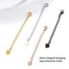 Extension Tail Chain Stainless Steel Necklace Bracelet Body Jewelry Making Clasp Extender Handmade Bag