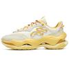 Fila Fusion Cheese Fabric Synthetic Leather Fashion Thick Sole Shock Absorbing Durable Low Top Dad Shoes Women sneaker T12W241103FWG