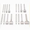 Steel Leather Hole Punch Craft Chisel Tool Leather Stitching Punch For Precise Punching And DIY Leatherworking Projects