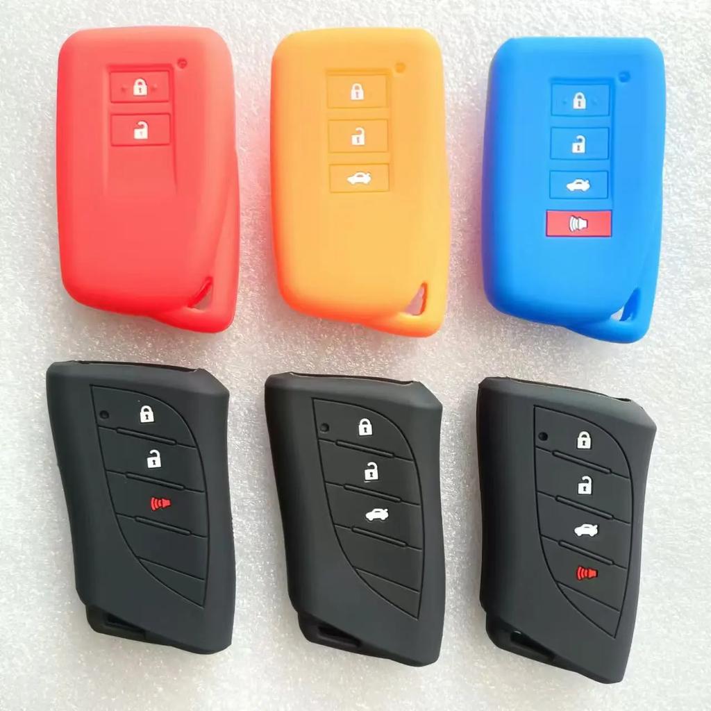 For Lexus Nx - For Lexus Rx - Car Key Fob Cover Case Bag Silicone Key Shell Fob For Lexus Es -