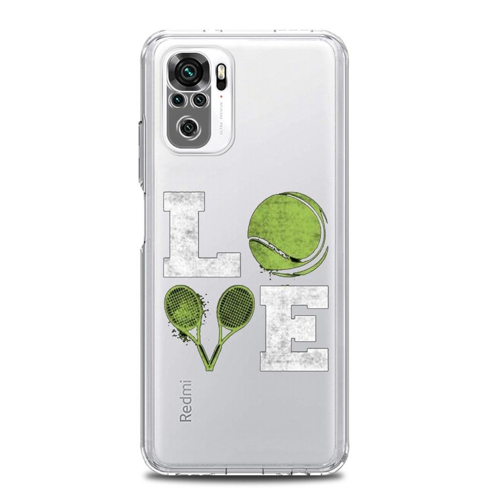 

Чехол для телефона для Xiaomi Redmi Note 13 12 5G 9S 9 8 10 11 Pro Plus 4G 9T 13C 12C 10C 9C 9A 7 Pro Прозрачный чехол Теннисный мяч Спорт Redmi Note 13 4G