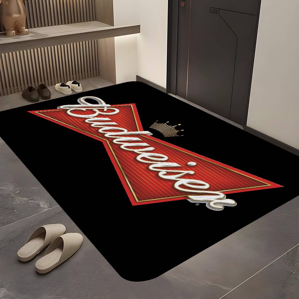 B-Budweisers Kitchen Mat Kids Room Bedroom Decoration Balcony Anti-Slip Doormat Living Room Alfombra
