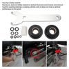 Front Mount Hydraulic Steering Cylinder  Kit High Performance for  HC5345 HS5157 Hydraulic Steering Cylinder  Kit