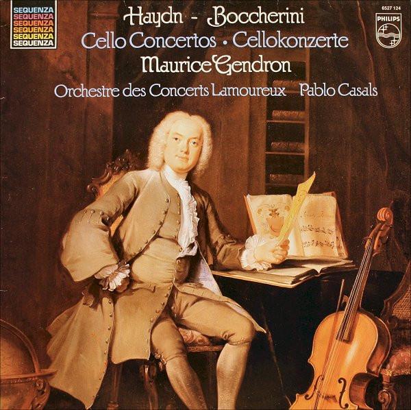 

LP Record JOSEPH HAYDN LUIGI BOCCHERINI M Cello Concertos Cellokonzerte 6527124 Philips 1981 Germany Classical Used