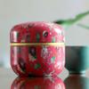 WCIC Chinese Style Tin Jar Round Home Creative Box DIY Making Kit Dry Storage Case Camping Party Favors Gifts
