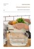 Transparent PET Plastic Multi-purpose Draining Basket - Drop-Resistant, Dustproof, Ideal for Vegetables & Fruits