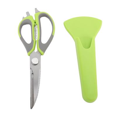 Tijeras de Cocina Acero Inoxidable Plástico Afiladas Agarre Cómodo Resistentes Tijeras de Cocina para