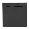 Stainless Steel Piggy Bank Drop Resistant Large Capacity Simple Design Money Bank Money Saving Box