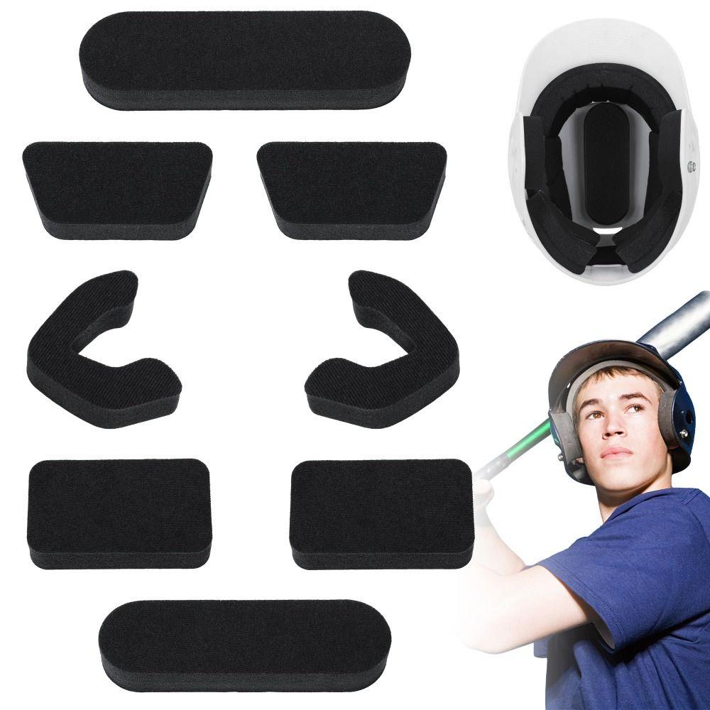 Sweat Absorbent Football Helmet Padding Comfortable Universal Helmet Liner Thicken Baseball Helmets Pad for Enhon