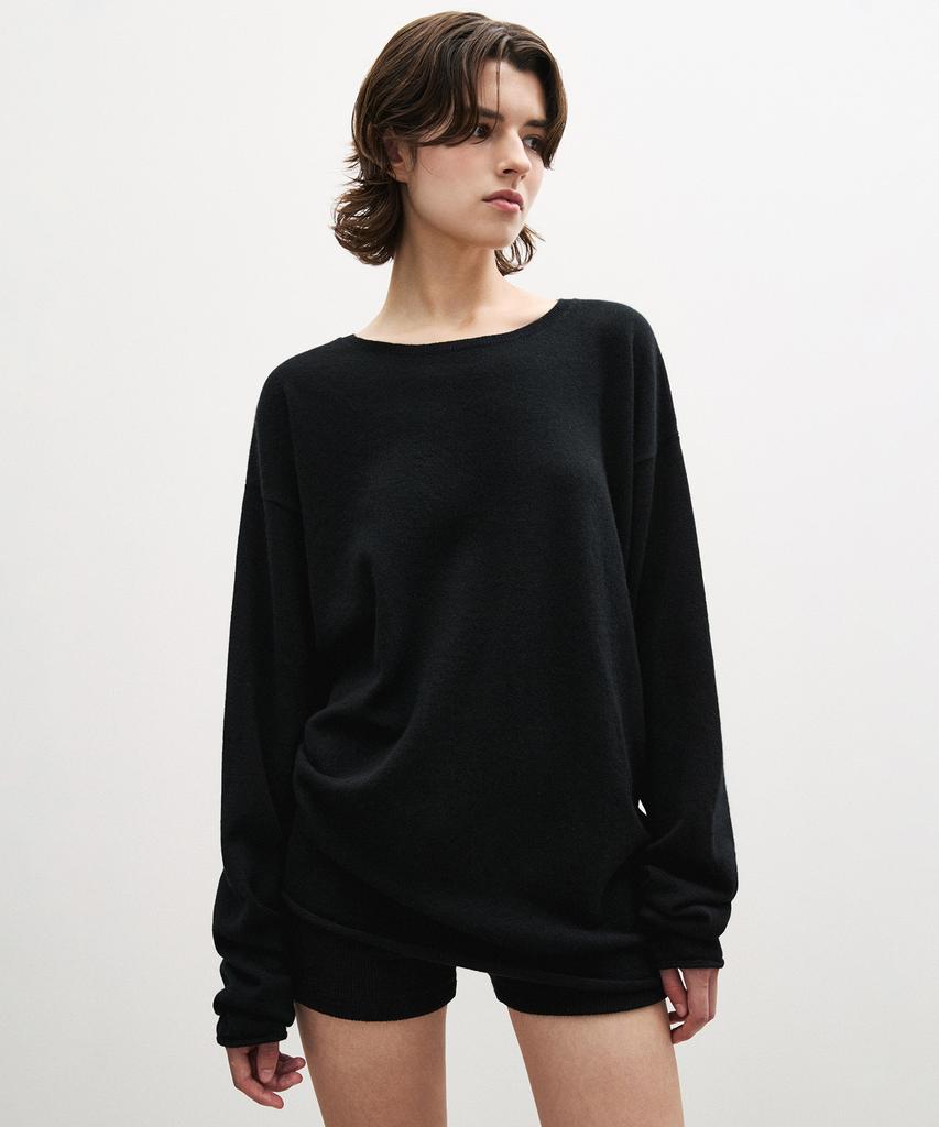 SUARE WOMEN Cashmere Wool Oversized Sleeve Knit - 4 Colors