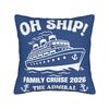 Family Cruise Pillow Cover Morden Pillow Case For Sofa Home Decoration Comfy Pillowcases Gift