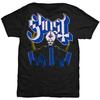 Ghost Men's Papa and Band Short Sleeve T-Shirt, Black, XX-Large