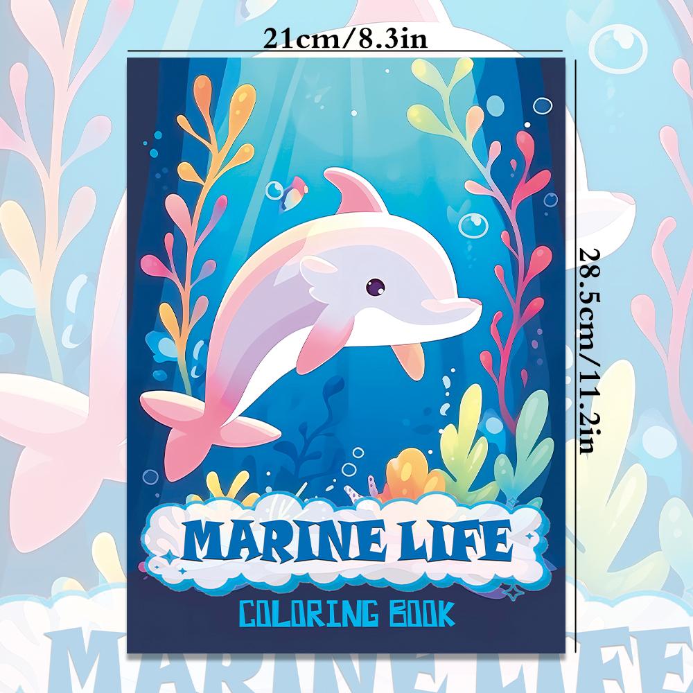 

1pc, Animal Coloring Book, Teenagers Coloring Book, 30 Different Patterns, 100gsm Thick Paper, Stress Relief, Birthday Gift