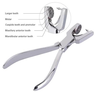 Dental Dam Locher Zange für Zahnarzt Klinik Perforator Gummi Kieferorthopädische Werkzeuge Dam Clips Zange