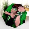 Ben 10  pattern, automatic folding umbrella, portable and foldable design, 8 ribs, a Christmas or birthday gift.