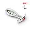 Metal Anchor‑Shaped Base Thumb Anal Plug Three Sizes Outdoor Anal Plug Outdoor Dildos Butt Plug Adult Sex Toys