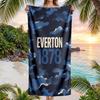 Everton Football Beach Towel Soft Microfiber Summer Towel Quick Dry Absorbent Towel for Beach Swimming Pool Travel
