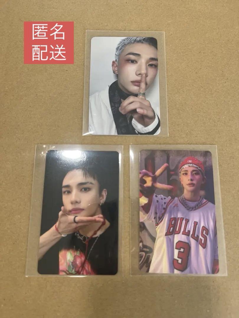 

[USED] KARMA Hyunjin HMV store bonus Lucky Dro B enclosed double-sided trading card