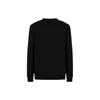 Emporio Armani EA7 FW23 Letter Logo Pattern Printed Long Sleeve Sweatshirt Men Sweatshirt Black 6RPM54-PJ9FZ-1200