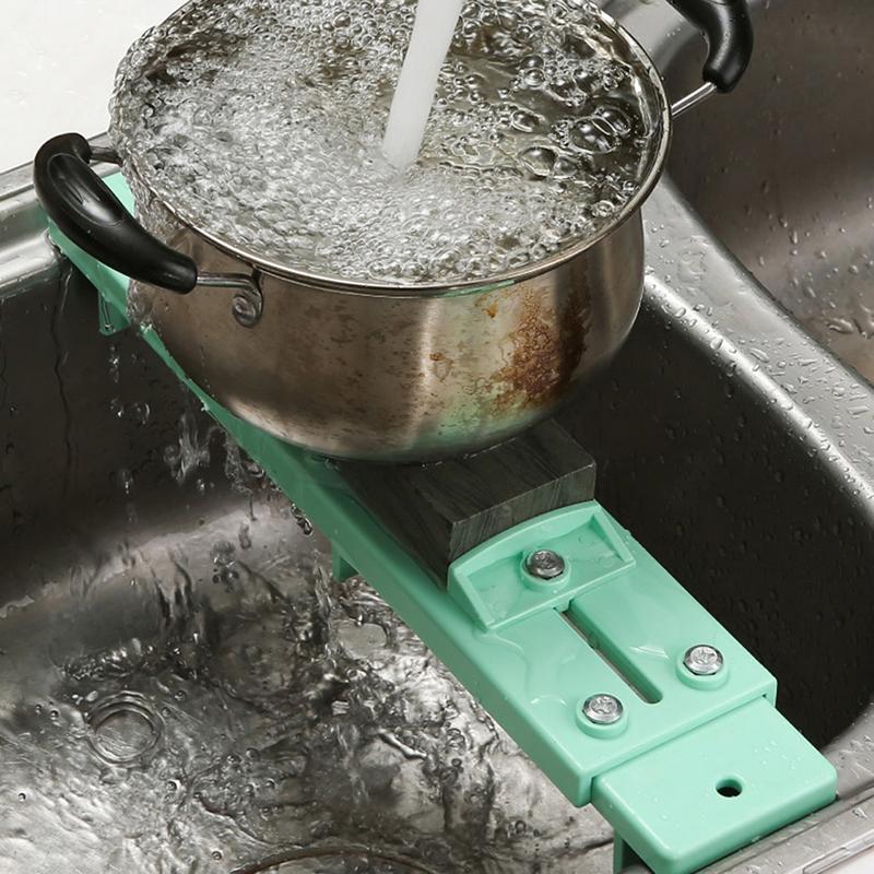 1Pc Whetstone Sink Sharpening Stone Holder Adjustable Bridge Kitchen Sharpener Rack