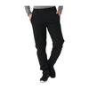 [Ation] Cold and Windproof Workwear Pants, Windproof Soft Shell Pants, Black 8344