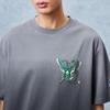 Jack&Jones NBA Milwaukee Bucks Herren Lockeres Baumwoll-T-Shirt